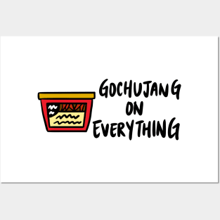 Gochujang on Everything (Korean Red Chili Paste) Posters and Art